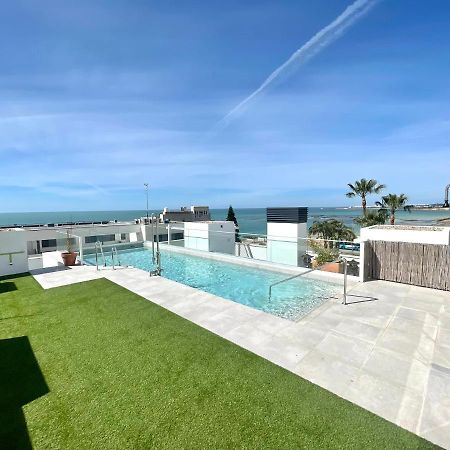 Gatu Premium Sandia Beach Lujo Junto Al Mar, Parking Y Piscina Comun," Preferente Mayores De 25 Anos Y Familias " El Puerto de Santa Maria Bagian luar foto