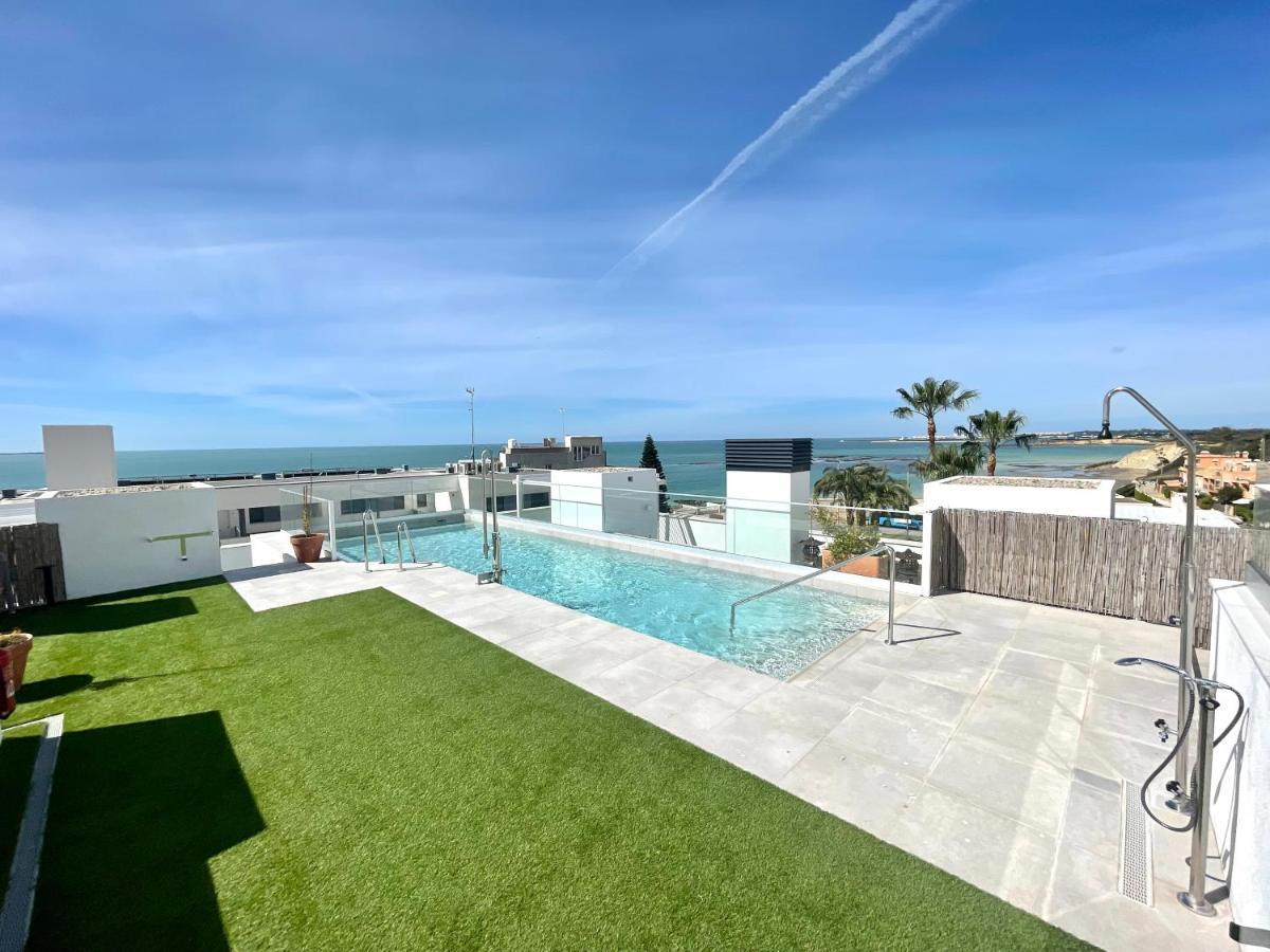 Gatu Premium Sandia Beach Lujo Junto Al Mar, Parking Y Piscina Comun," Preferente Mayores De 25 Anos Y Familias " El Puerto de Santa Maria Bagian luar foto